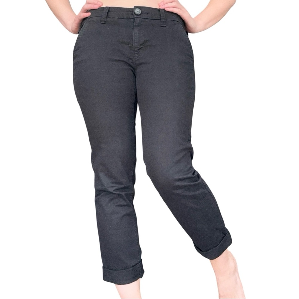 American Eagle Black Skinny Pant Stretch Preppy Classic Business Casual Y2K NWT